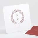 Carton d'invitation mariage Bel amour