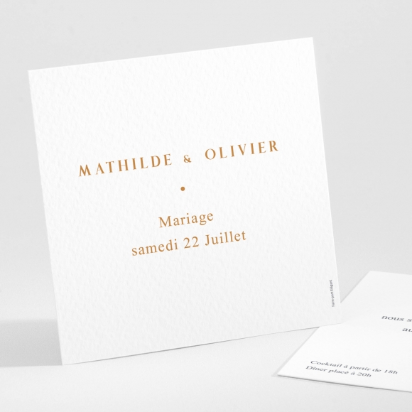 Carton d'invitation mariage Cliché