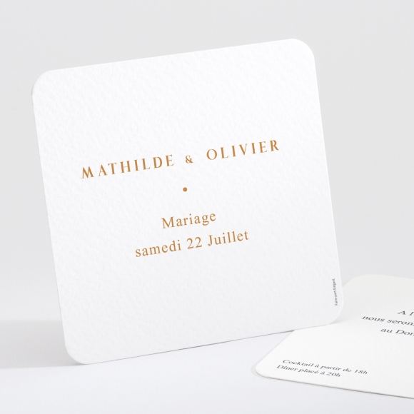 Carton d'invitation mariage Cliché
