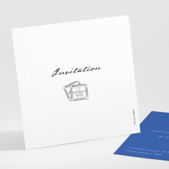 Carton d'invitation mariage Nantes