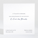 Carton d'invitation mariage Lyon