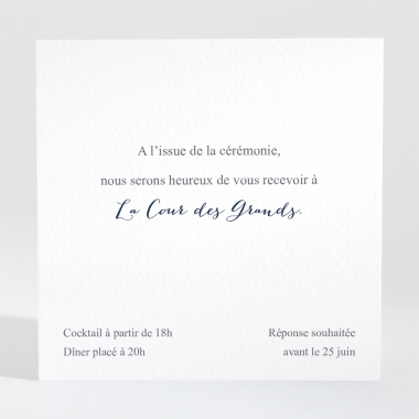 Carton d'invitation mariage Lyon
