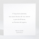 Carton d'invitation mariage Corse