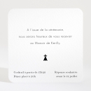 Carton d'invitation mariage Bretagne