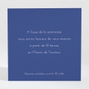 Carton d'invitation mariage Garden party