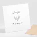 Carton d'invitation mariage Bohème chic