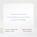 Carton d'invitation mariage Tendre Floraison