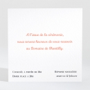 Carton d'invitation mariage Tendre Floraison