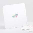 Carton d'invitation mariage Tendre Floraison