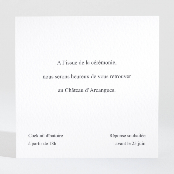 Carton d'invitation mariage Cherry cherry