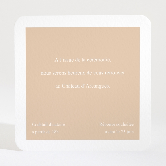 Carton d'invitation mariage Cherry cherry