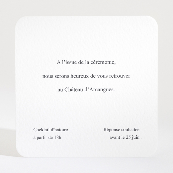 Carton d'invitation mariage Cherry cherry vif