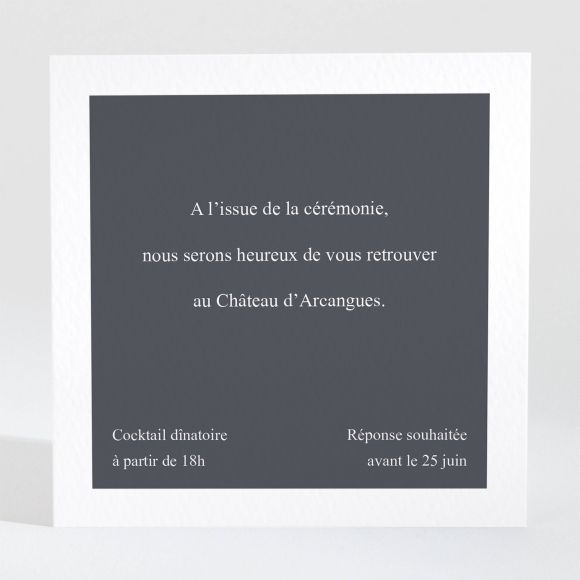 Carton d'invitation mariage Cherry cherry vif