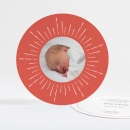 Faire-part de naissance Mon petit soleil rond