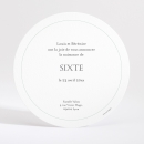Faire-part de naissance Mon petit soleil rond