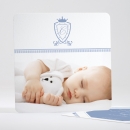 Faire-part de naissance Ecusson chic