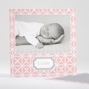 Faire-part de naissance Joli pattern