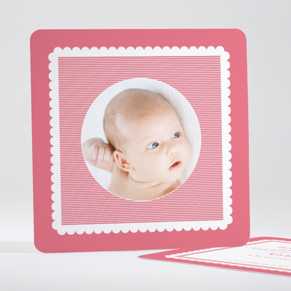 Faire-part de naissance Petit beurre