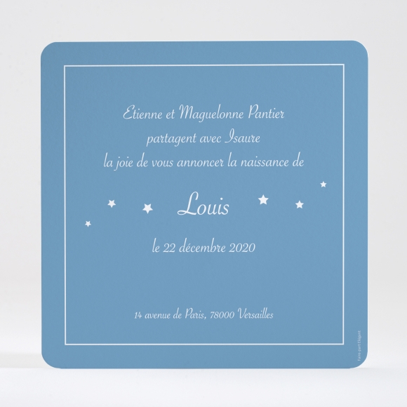 Faire-part de naissance Le petit messager