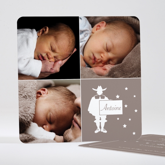 Faire-part de naissance Le petit messager