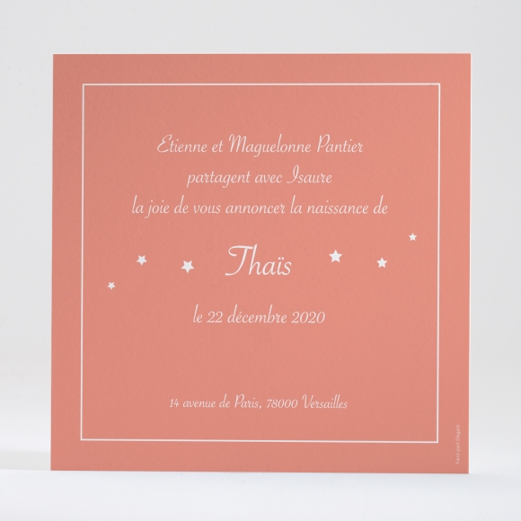 Faire-part de naissance Le petit messager