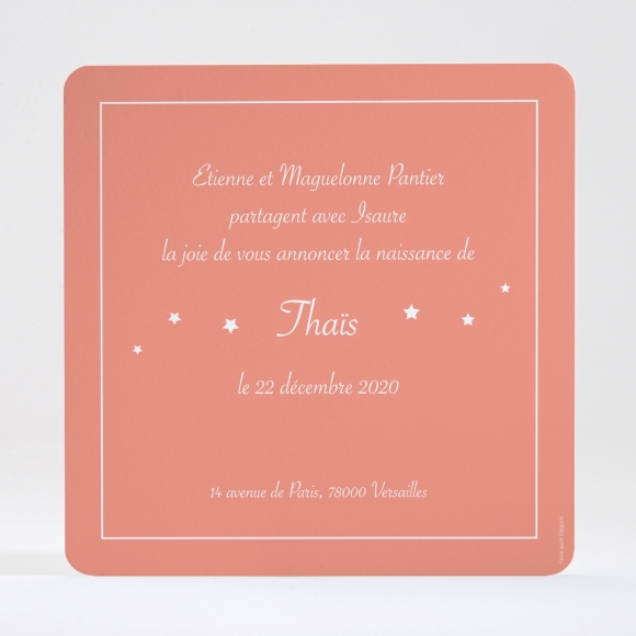 Faire-part de naissance Le petit messager