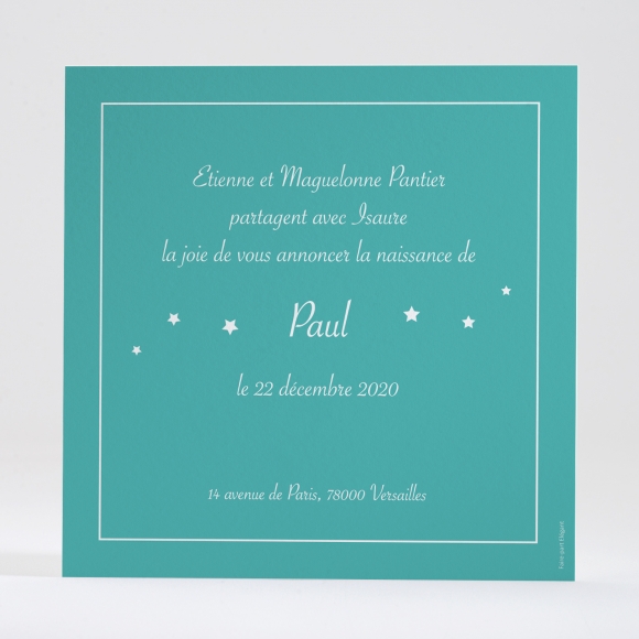 Faire-part de naissance Le petit messager