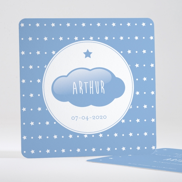 Faire-part de naissance Petit nuage