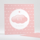 Faire-part de naissance Petit nuage