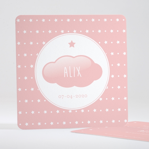 Faire-part de naissance Petit nuage