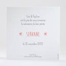 Faire-part de naissance Ballons et nœuds