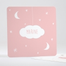 Faire-part de naissance Ciel étoilé