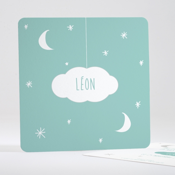 Faire-part de naissance Ciel étoilé