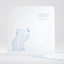 Faire-part de naissance Joli petit ours polaire