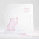 Faire-part de naissance Joli petit ours polaire