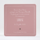 Faire-part de naissance Ourson couronne