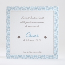 Faire-part de naissance Pattern tendance simple