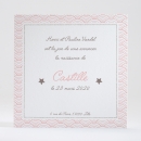 Faire-part de naissance Pattern tendance simple