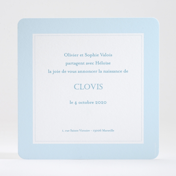 Faire-part de naissance Jolie chouette