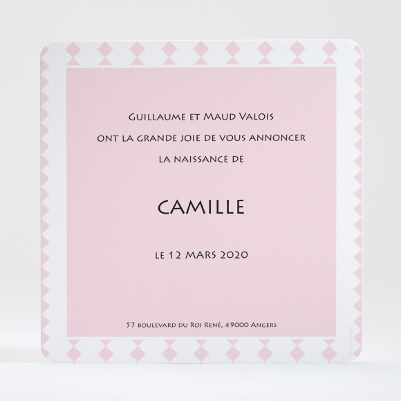 Faire-part de naissance Montgolfière simple