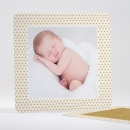 Faire-part de naissance Motif graphique photo