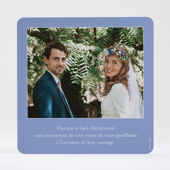 Remerciements mariage Gazouillis