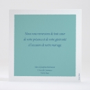 Remerciements mariage Pattern montagneux