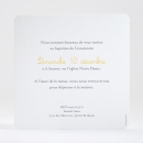 Faire-part de baptême Ronde de bonheur