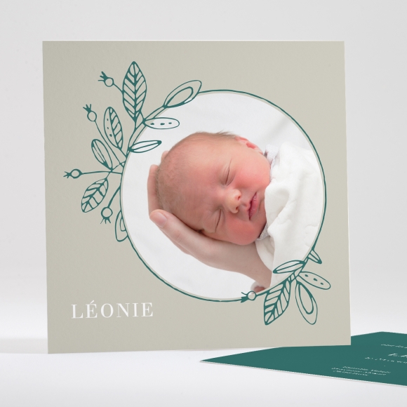 Faire-part de naissance Parure