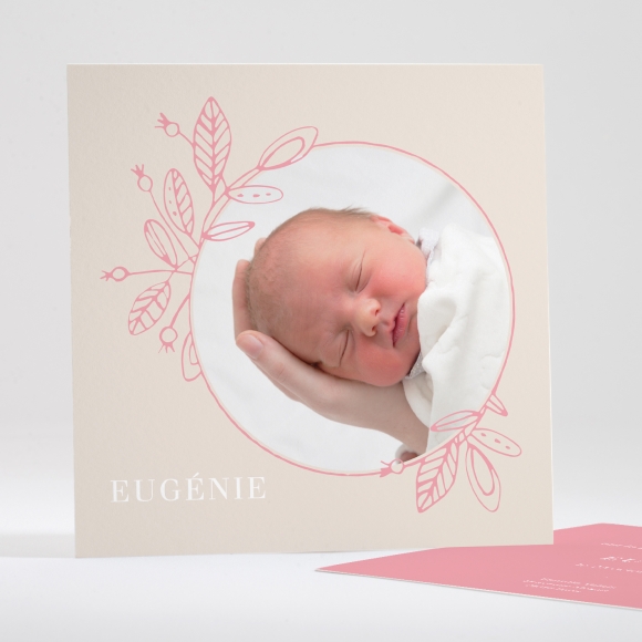 Faire-part de naissance Parure