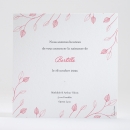 Faire-part de naissance Décor végétal