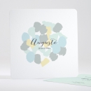 Faire-part de naissance Palette aquarelle