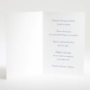 Menu mariage Liberty élégant
