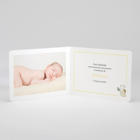 Faire-part de naissance Farniente